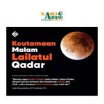 Keutamaan Malam Lailatul Qadar